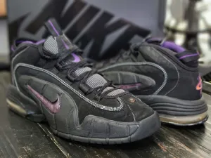 active shoes option rowing shoes 2010 Nike Air Max Penny I Black/Purple Basketball Shoes 311089-002 Men 9.5