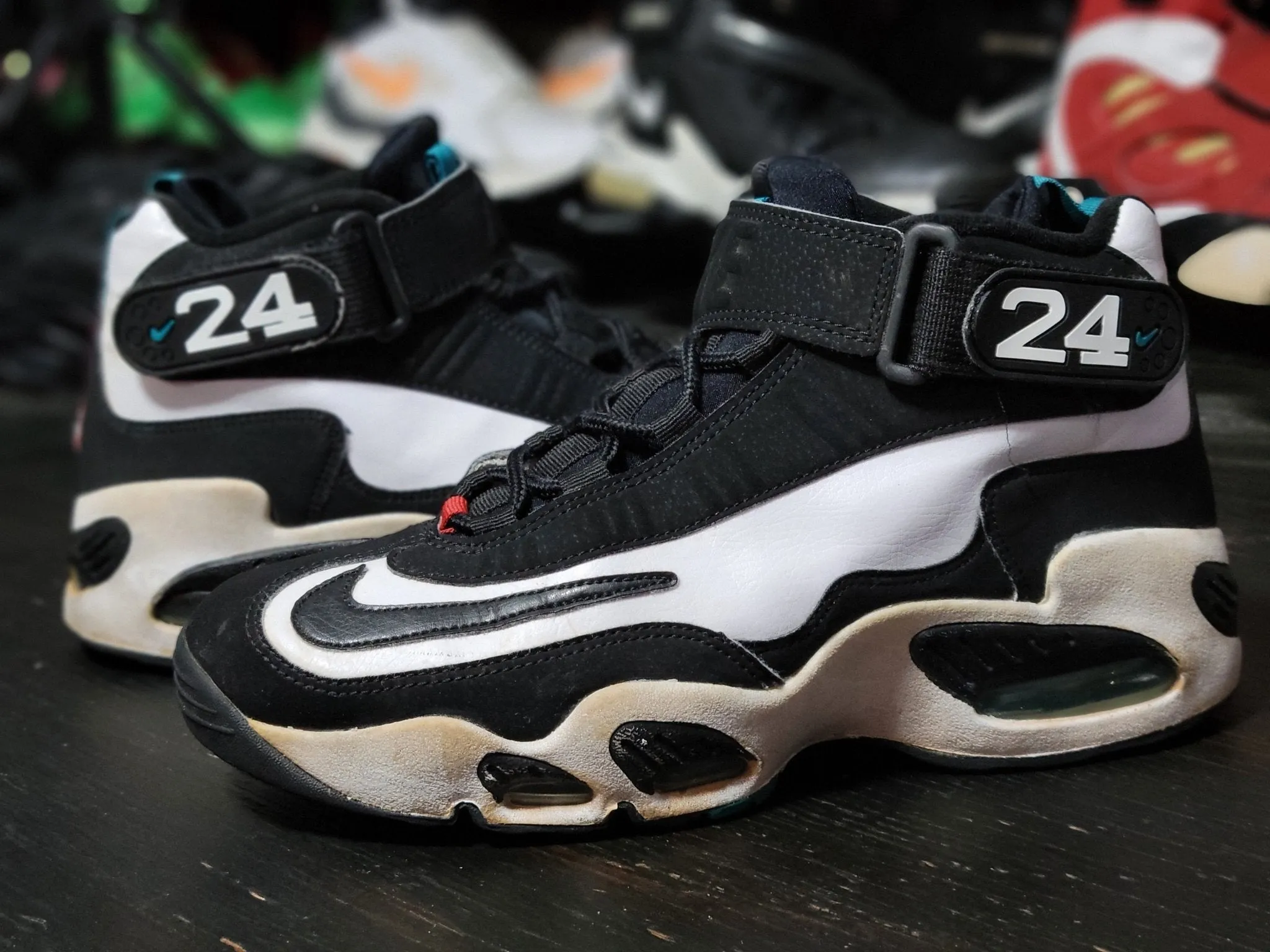 2016 Nike Air Max Griffey I Freshwater/White Shoe 354912-105 Men 8.5 Training Day