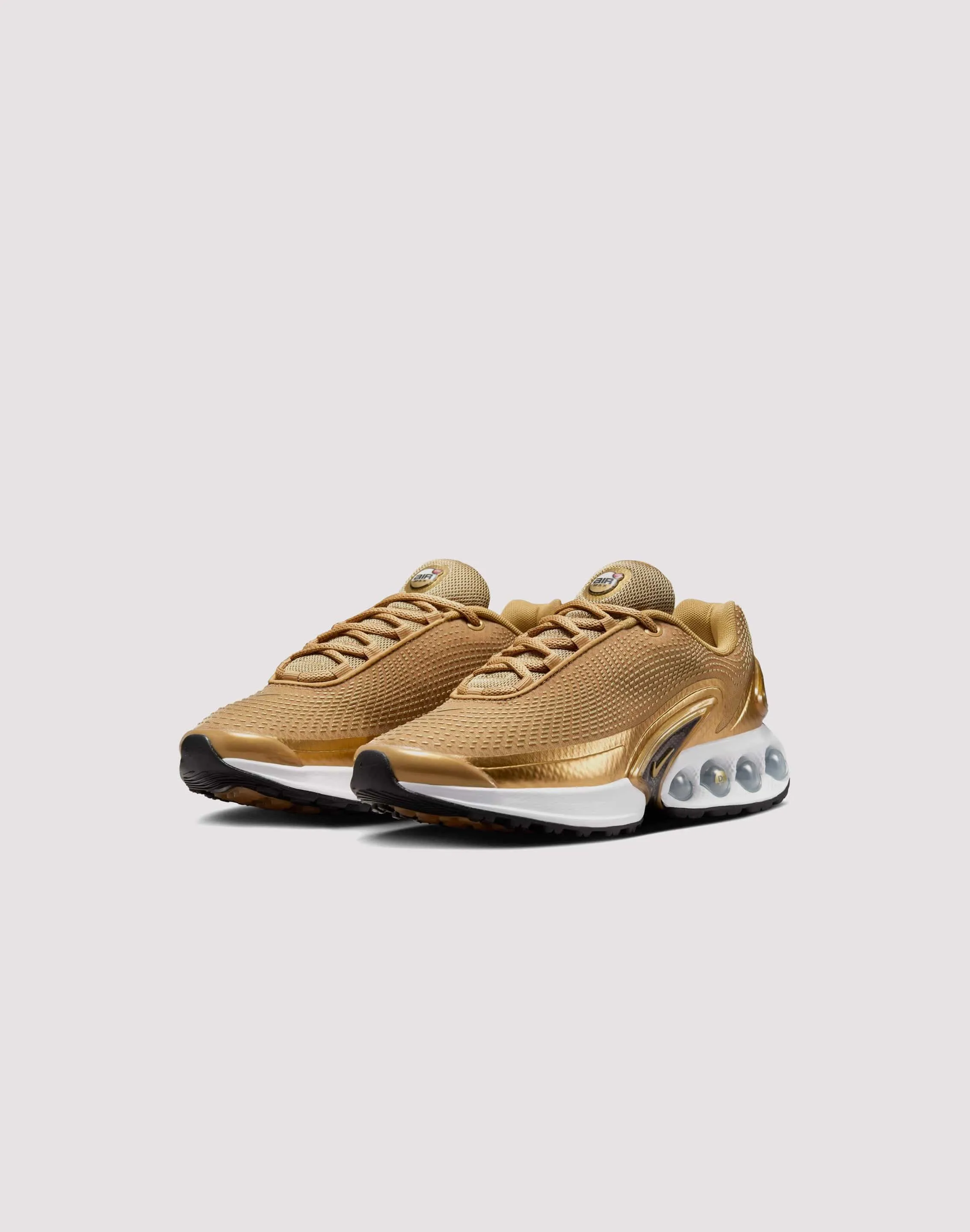 Nike Air Max Dn Premium "Metallic Gold/Black/White" Breathable lining fabric Responsive Foam Core