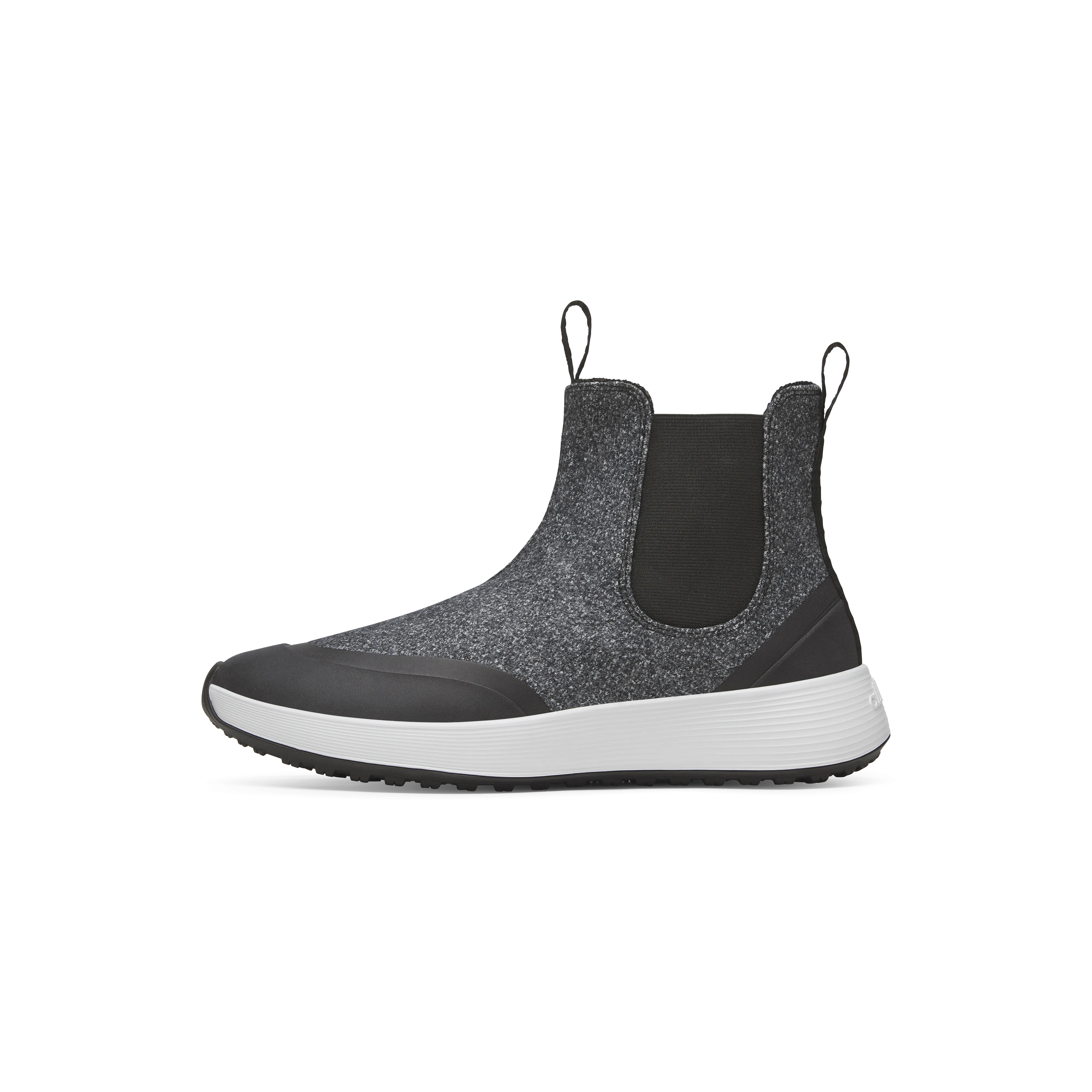 Women's Wool Runner Chelsea - Natural Grey (Light Grey Sole) Loose Fit Smooth Ease