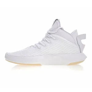 Adidas Crazy 1 ADV PK Men Basketball Shoes, White Grey, Breathable Wearable Quick Agility
