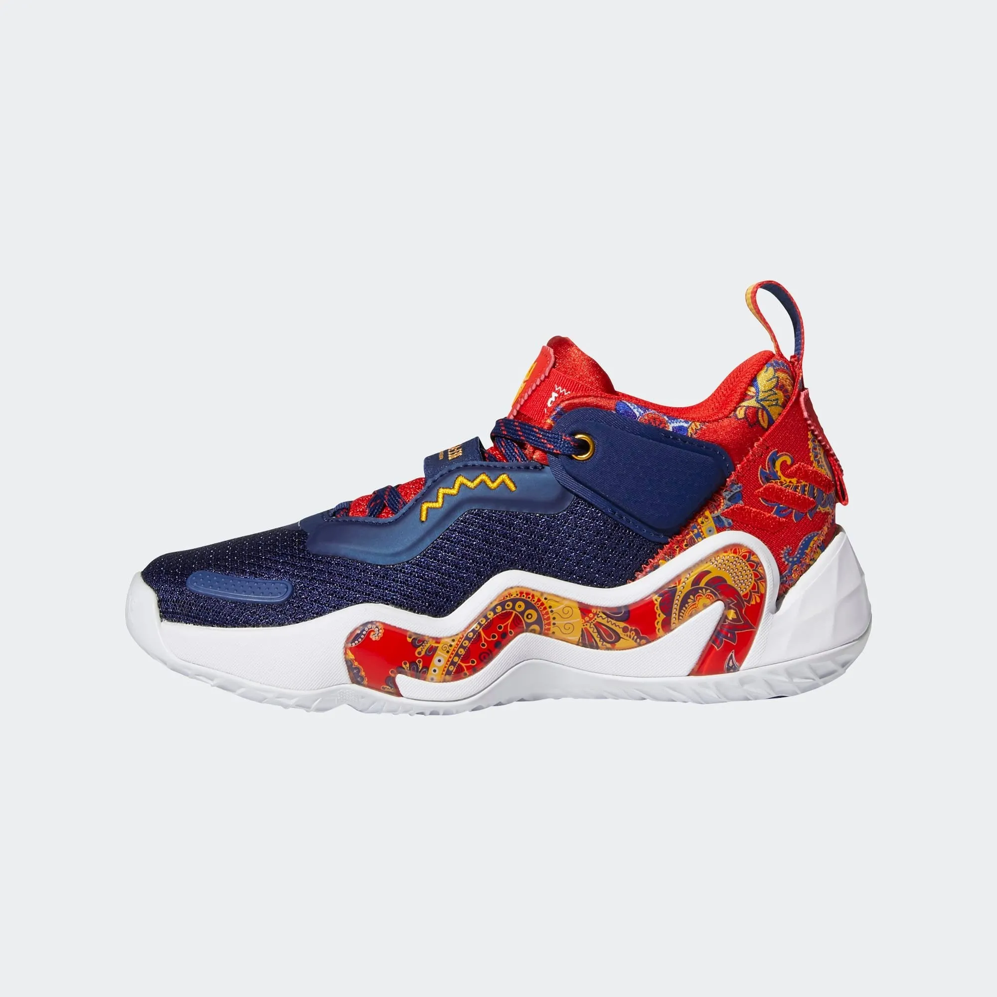 ADIDAS D.O.N. Issue #3 Bel-Air Academy Basketball Shoes Junior Everyday Appeal Torsion Plate