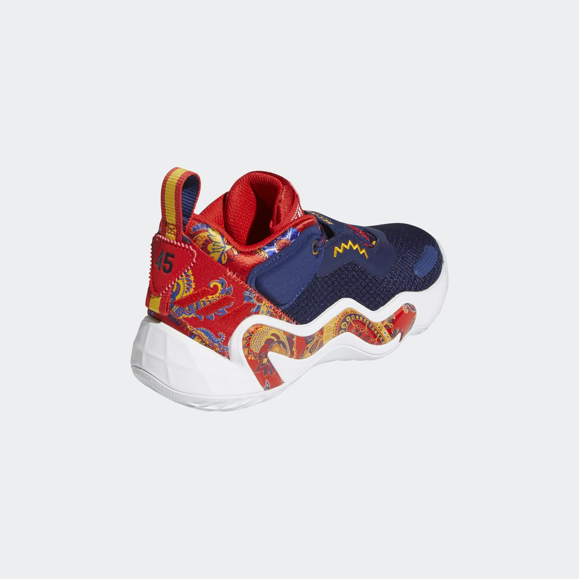 Soft Walk Tailored Design ADIDAS D.O.N. Issue #3 Bel-Air Academy Basketball Shoes Junior