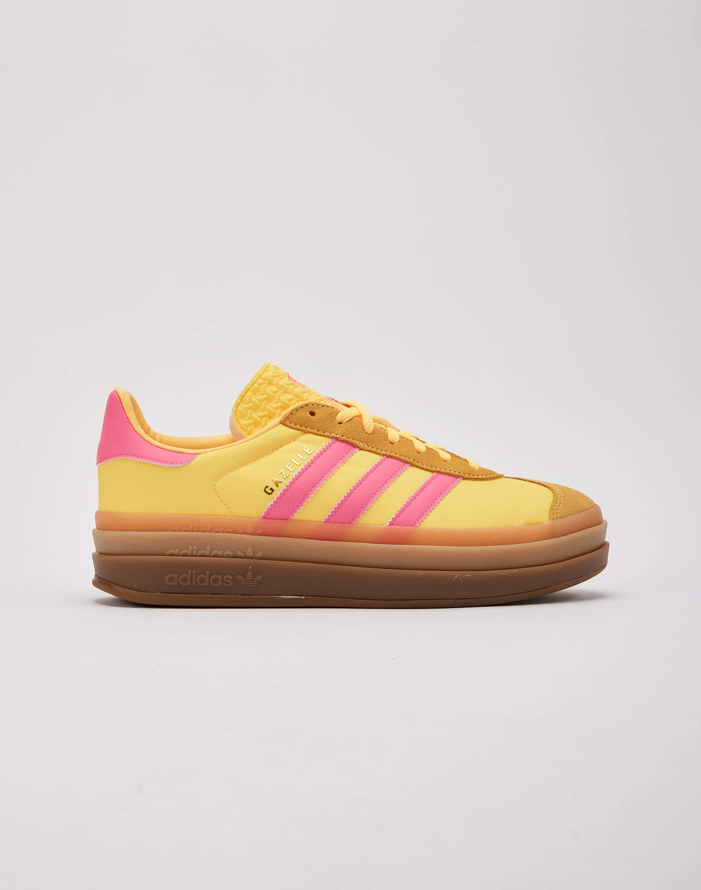 Microfiber Heel Counter Water Resistant Breathable Adidas Gazelle Bold