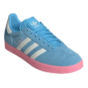 biomechanical shoes backyard - use shoes Adidas Inter Miami Gazelle Indoor Soccer Shoes (Sky Blue/Pink)