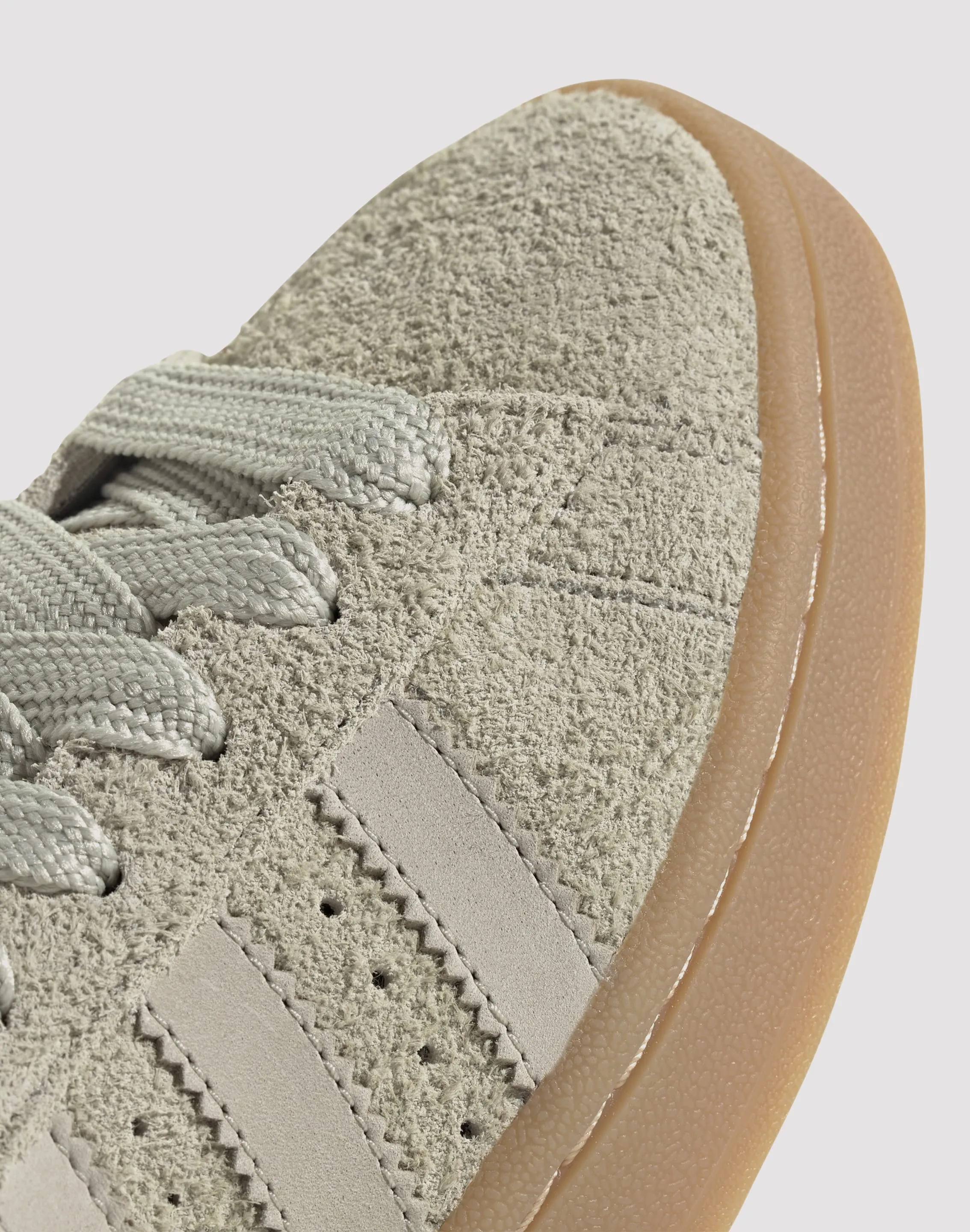 Adidas Originals Campus 00s "Putty Grey/Charcoal" Perforated Upper Design