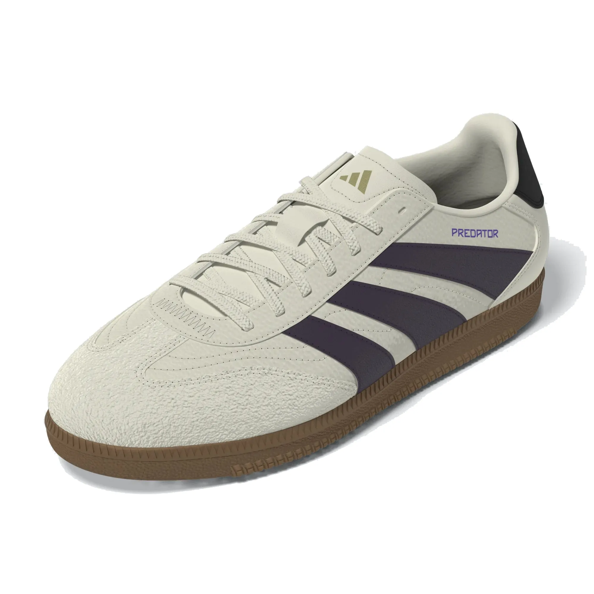 Comfortable Fit Shoes adidas Predator Freestyle Indoor IC Soccer Shoes (Ivory/Plum/Gold Metallic)
