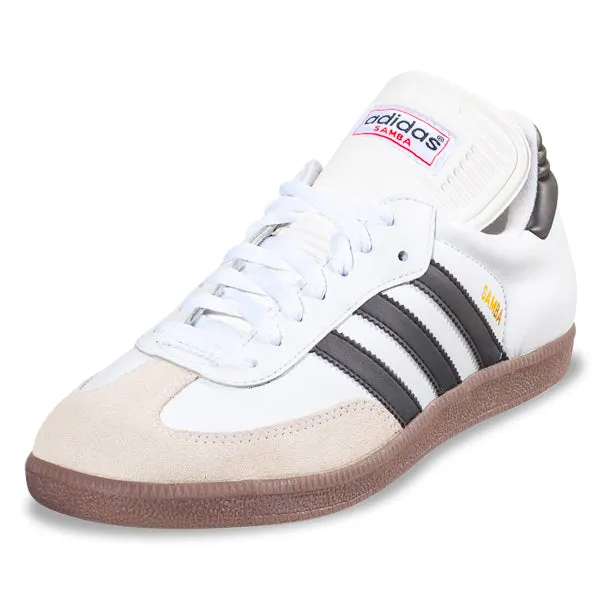 adidas Samba Classic Indoor Shoes (White/Black) shower - room shoes generic shoes