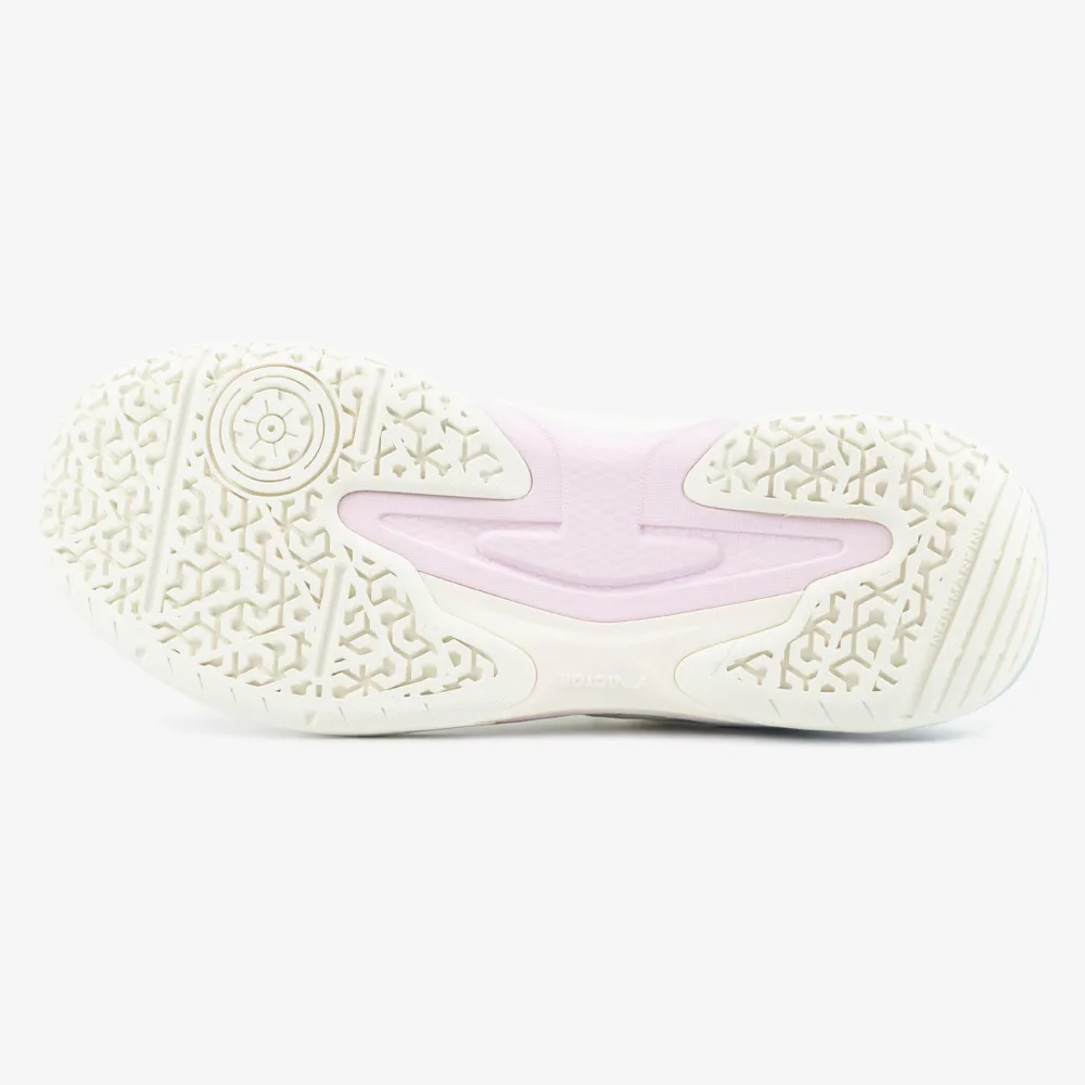 Victor P8500TD-AI Court Shoe (White/Pink) Lock Edge