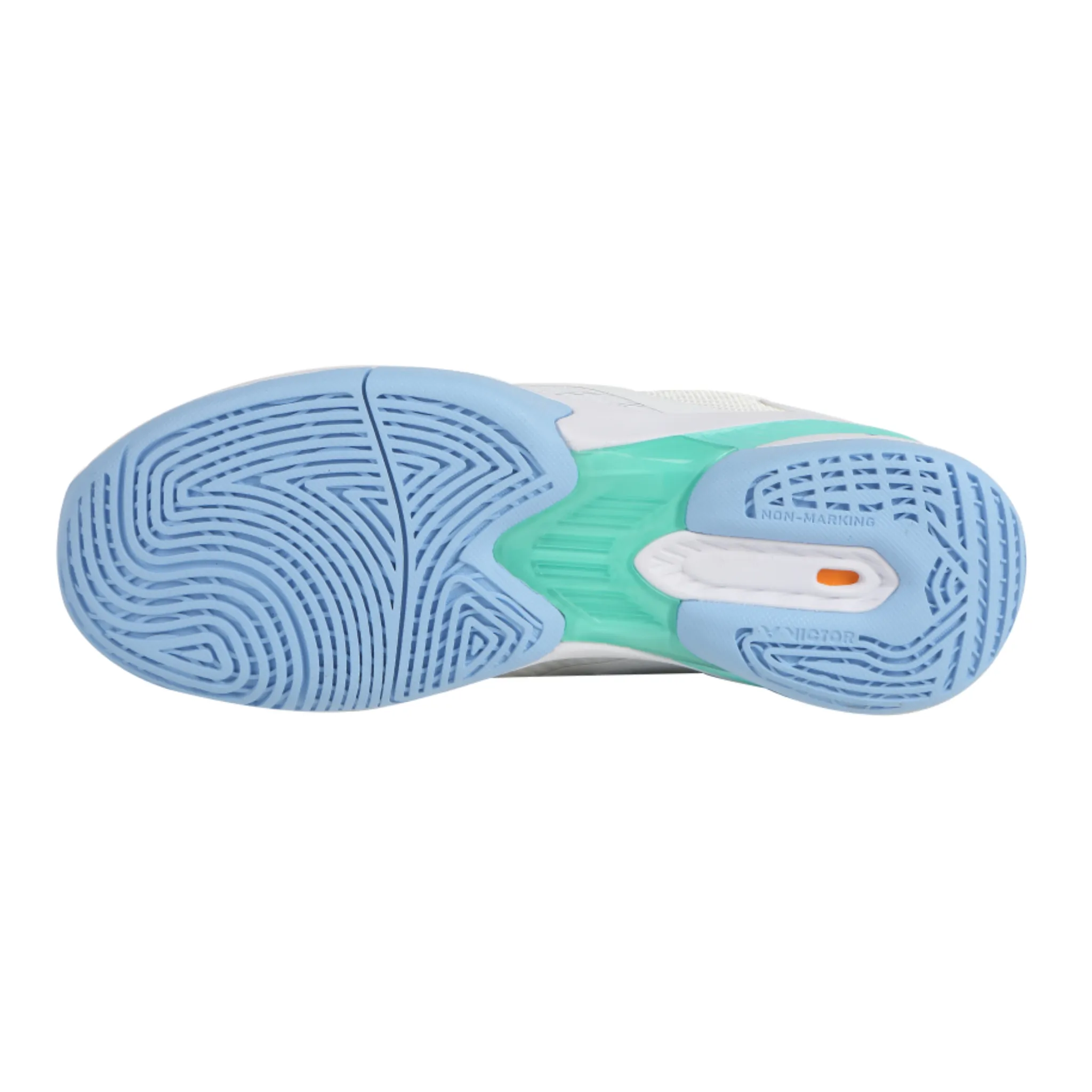 Move Titan Victor A970TD-AM Unisex Court Shoes [Bright White/Aquarius]