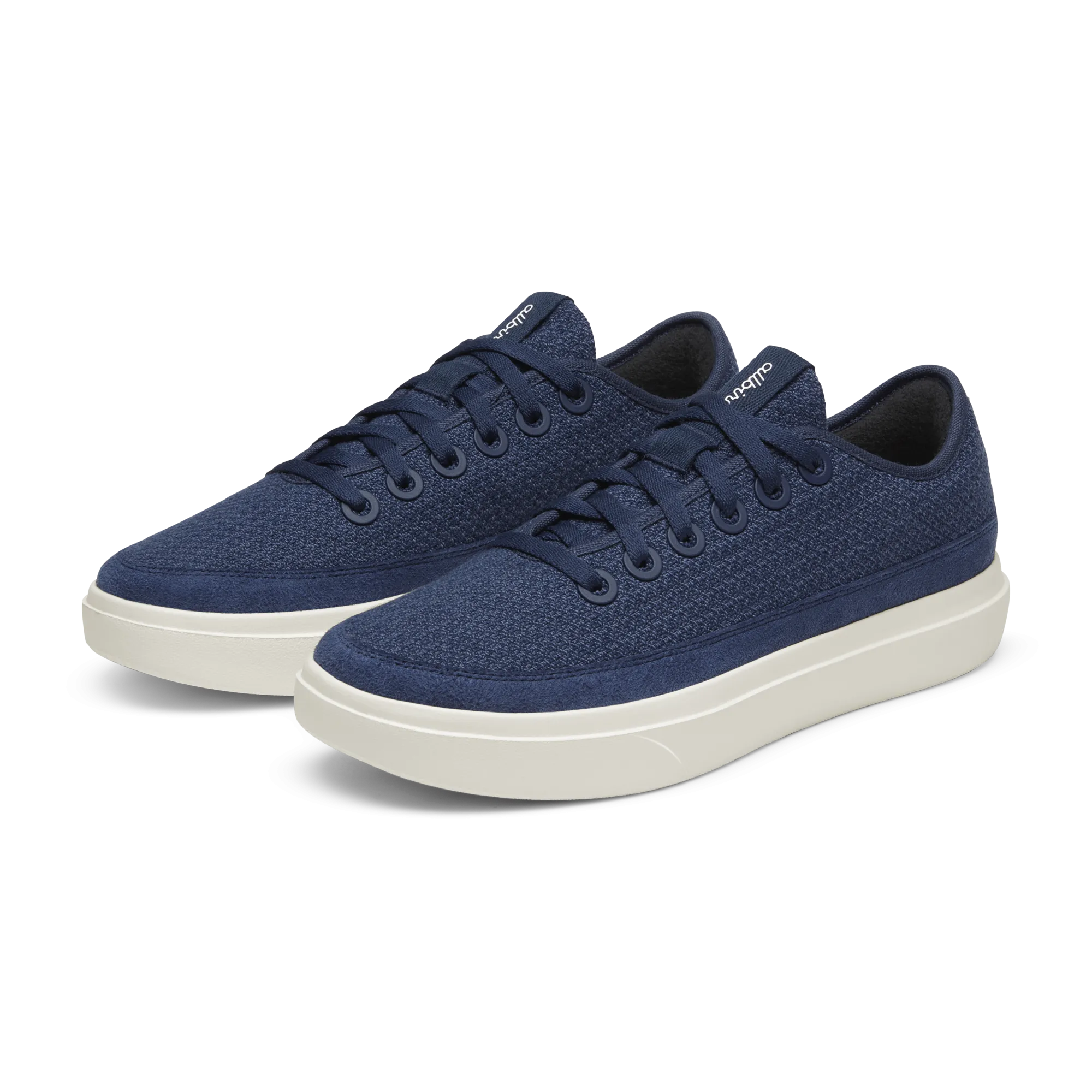 Shock Use Knit Fabric Construction Women's Wool Piper Go - Deep Navy (Natural White Sole)