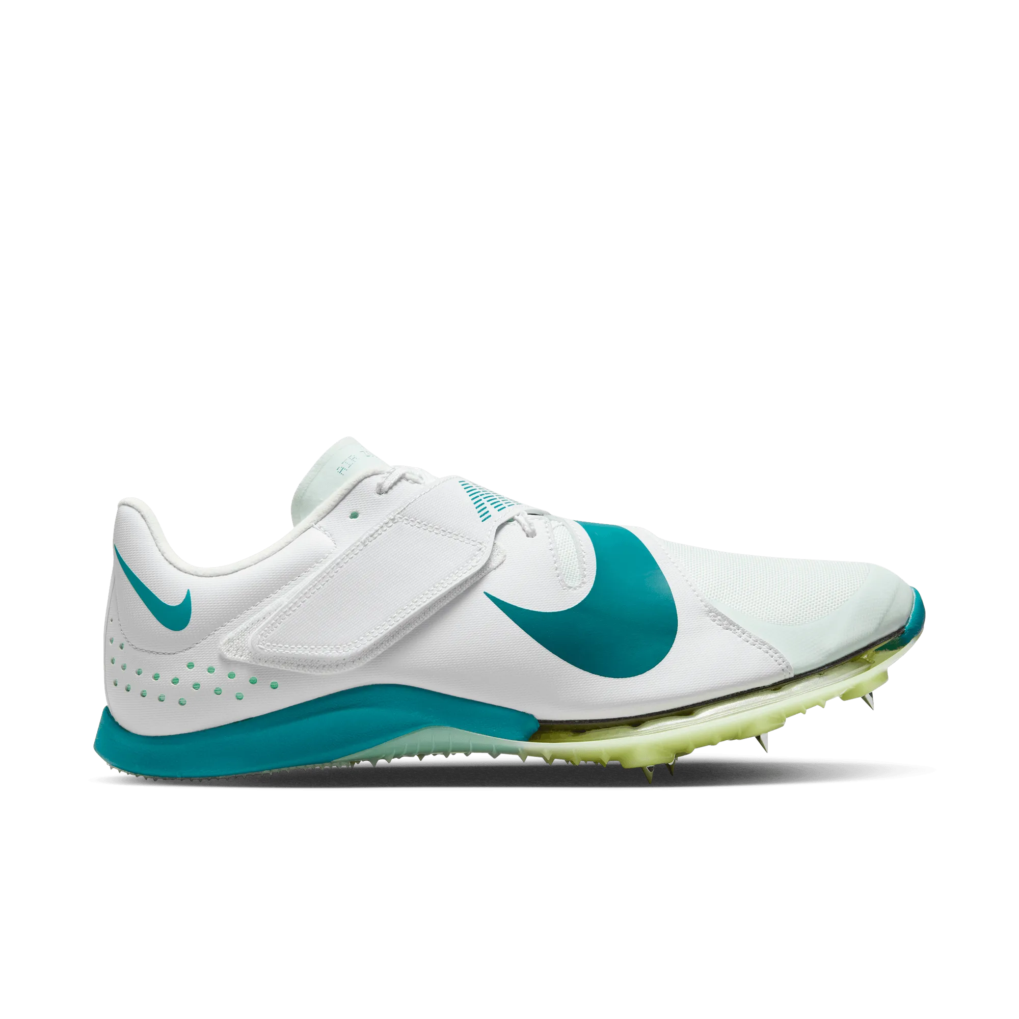 AIR ZOOM LONG JUMP ELITE - D - 100 WHITE/BRIGHT SPRUCE sprinter shoes