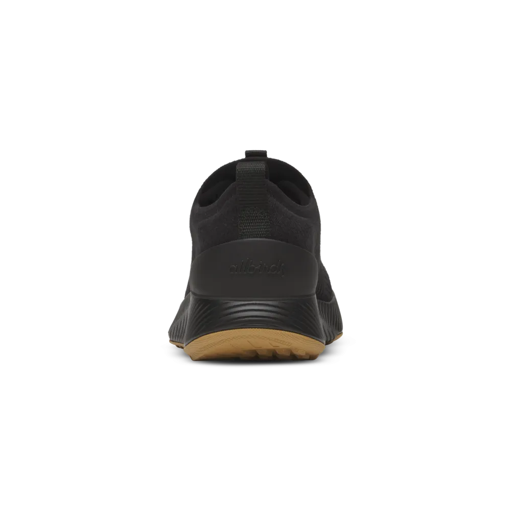 Secure Lace System Cushioned Base Women's Tree Glider - Natural Black (Rugged Khaki Sole)