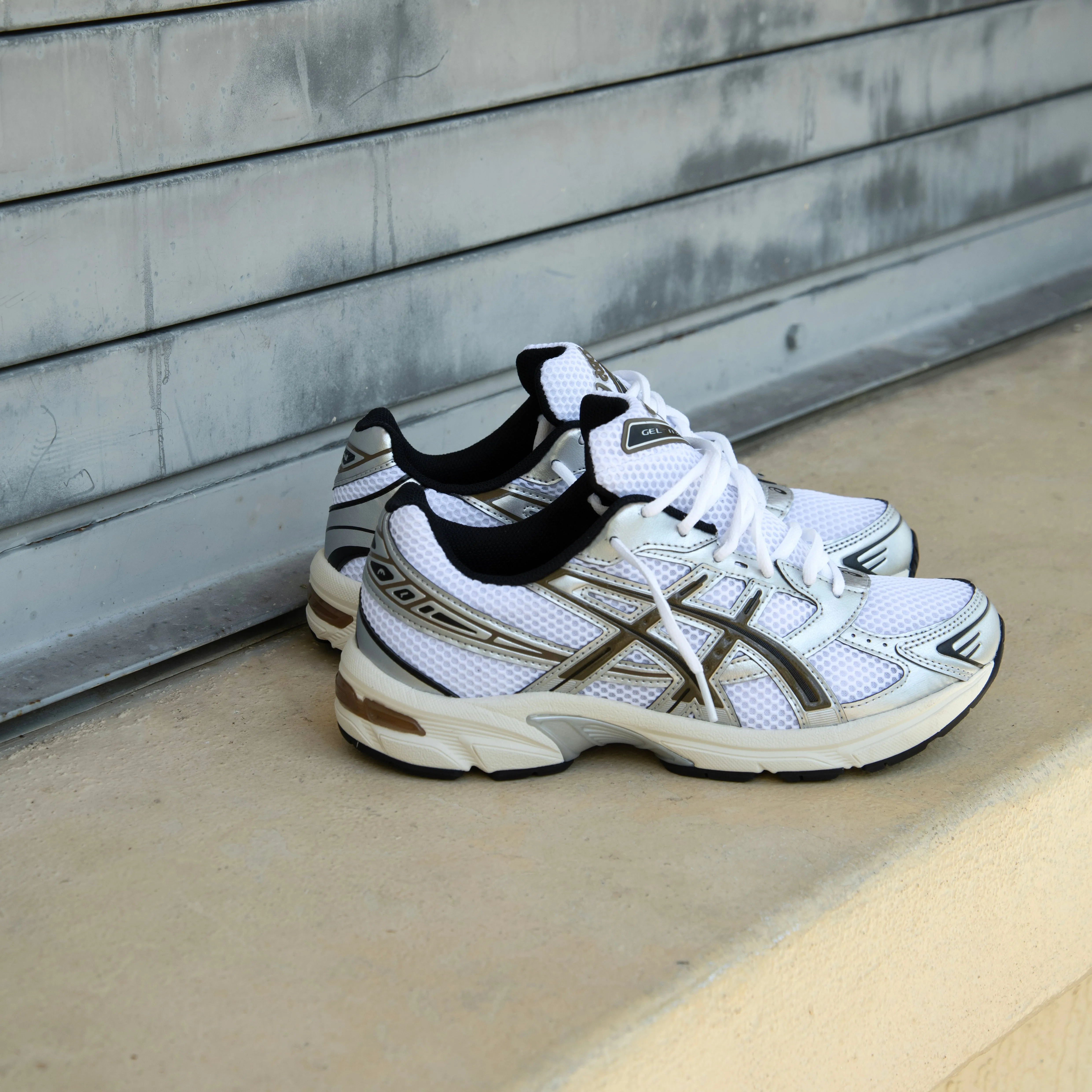 front - zip stylish men's options Mens Asics Gel-1130 (White/Clay Canyon)