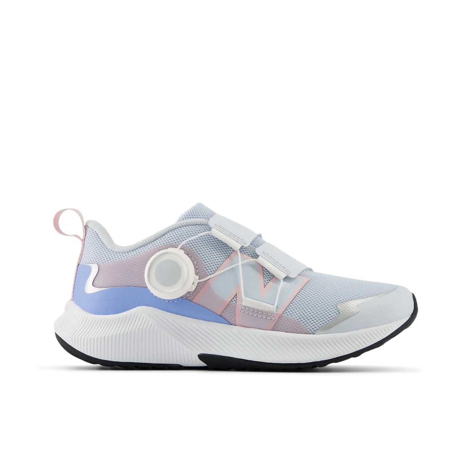 KID'S DYNASOFT REVEAL V4 BOA PRE-SCHOOL - BP4 ICE BLUE/ROSE lace - up running shoes All terrain