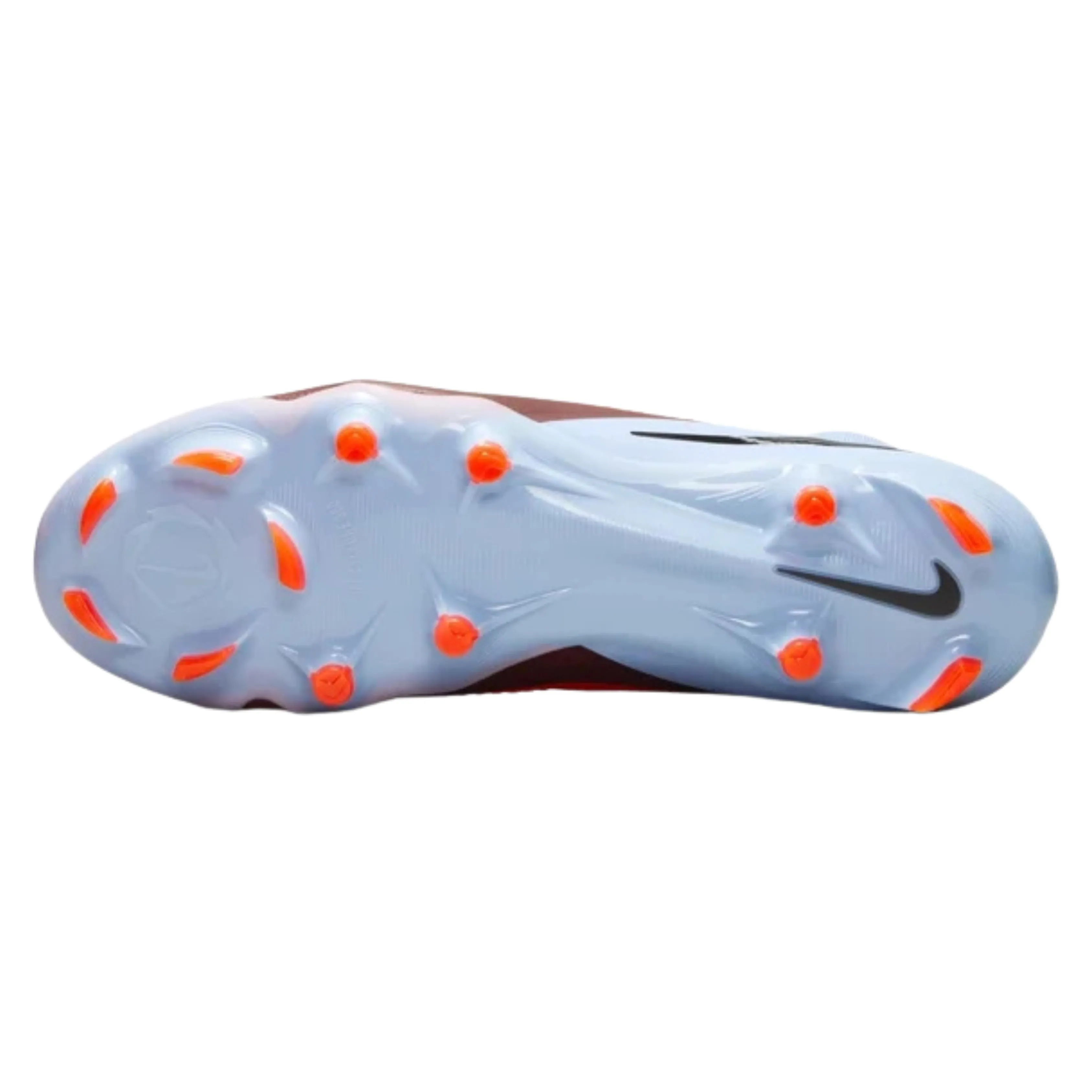 Nike Phantom 6 High Pro Firm Ground Soccer Cleats (Royal Tint/Bright Crimson) waiting - area shoes all - terrain shoes