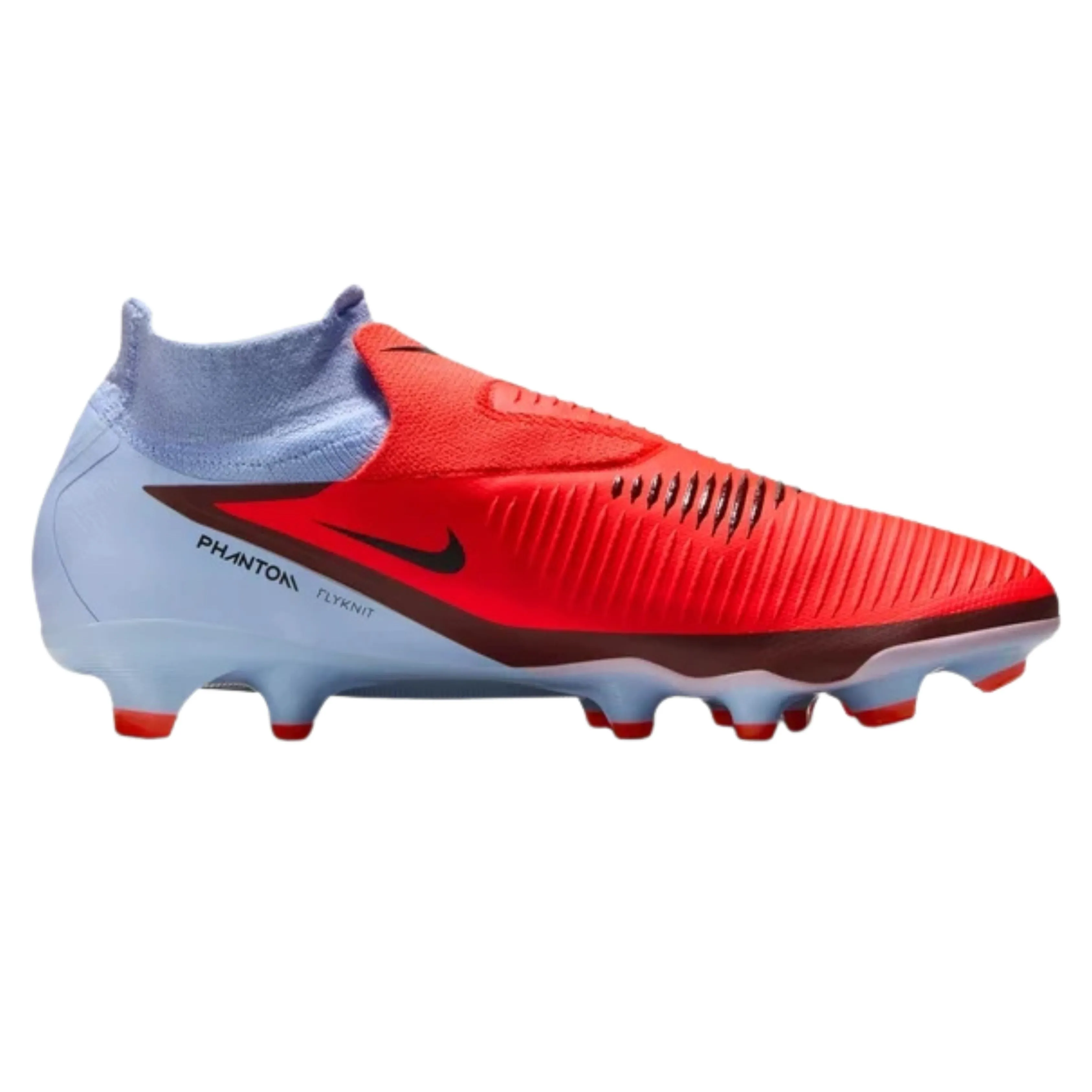 First steps kids' shoes Indoor kids' slippers Nike Phantom 6 High Pro Firm Ground Soccer Cleats (Royal Tint/Bright Crimson)