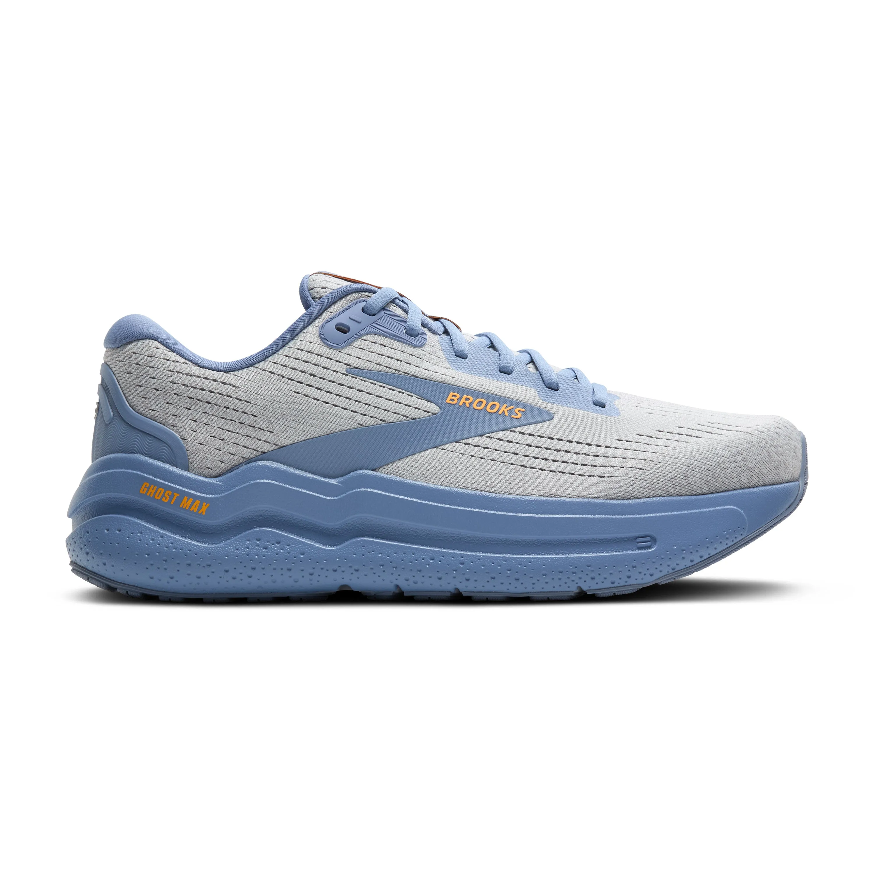 high - tech running Dynamic flex MEN'S GHOST MAX 2 - D - 119 OYSTER MUSHROOM/BLUE/ORANGE