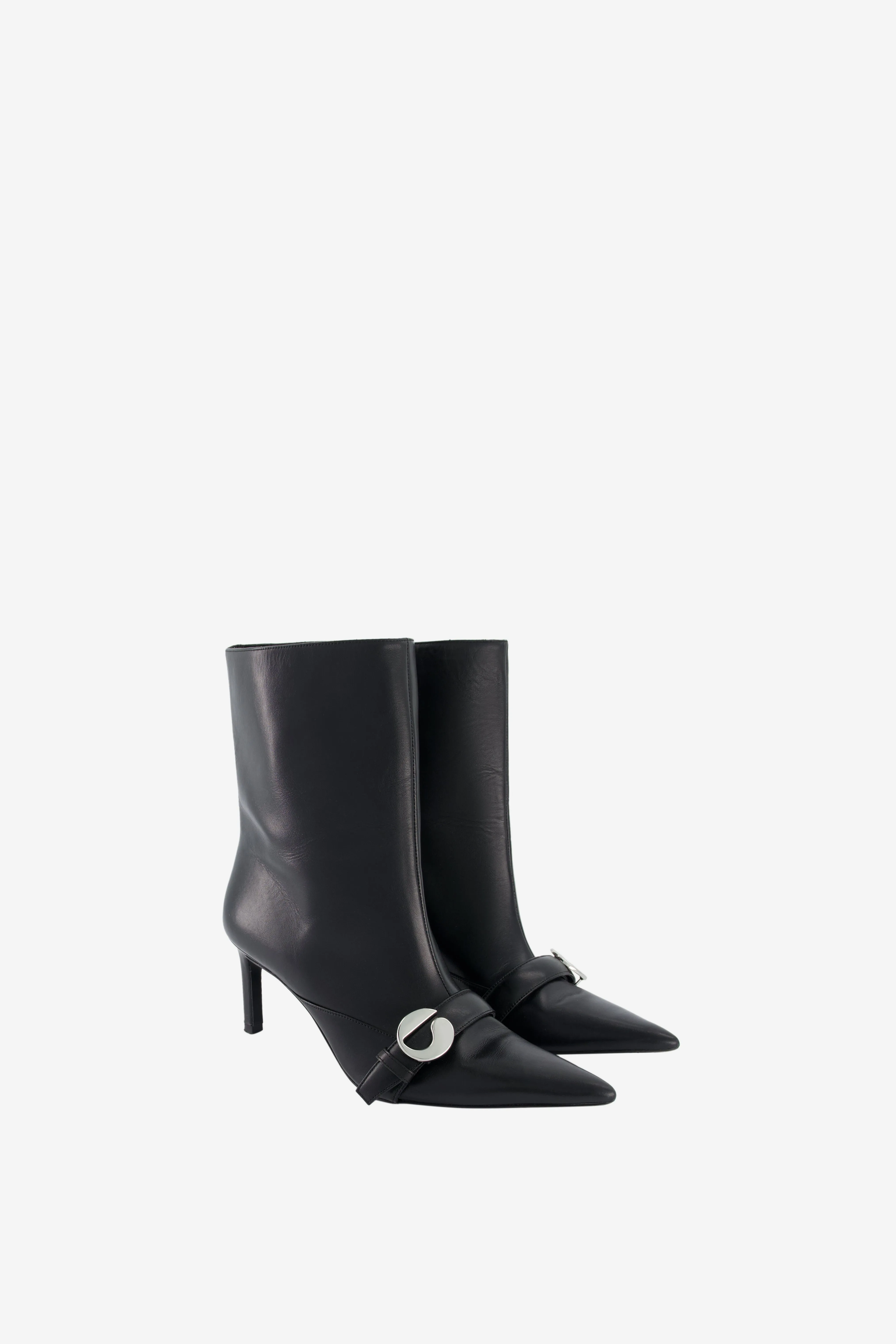 Soft Land Mind Ease Ankle Heeled Belt Boots