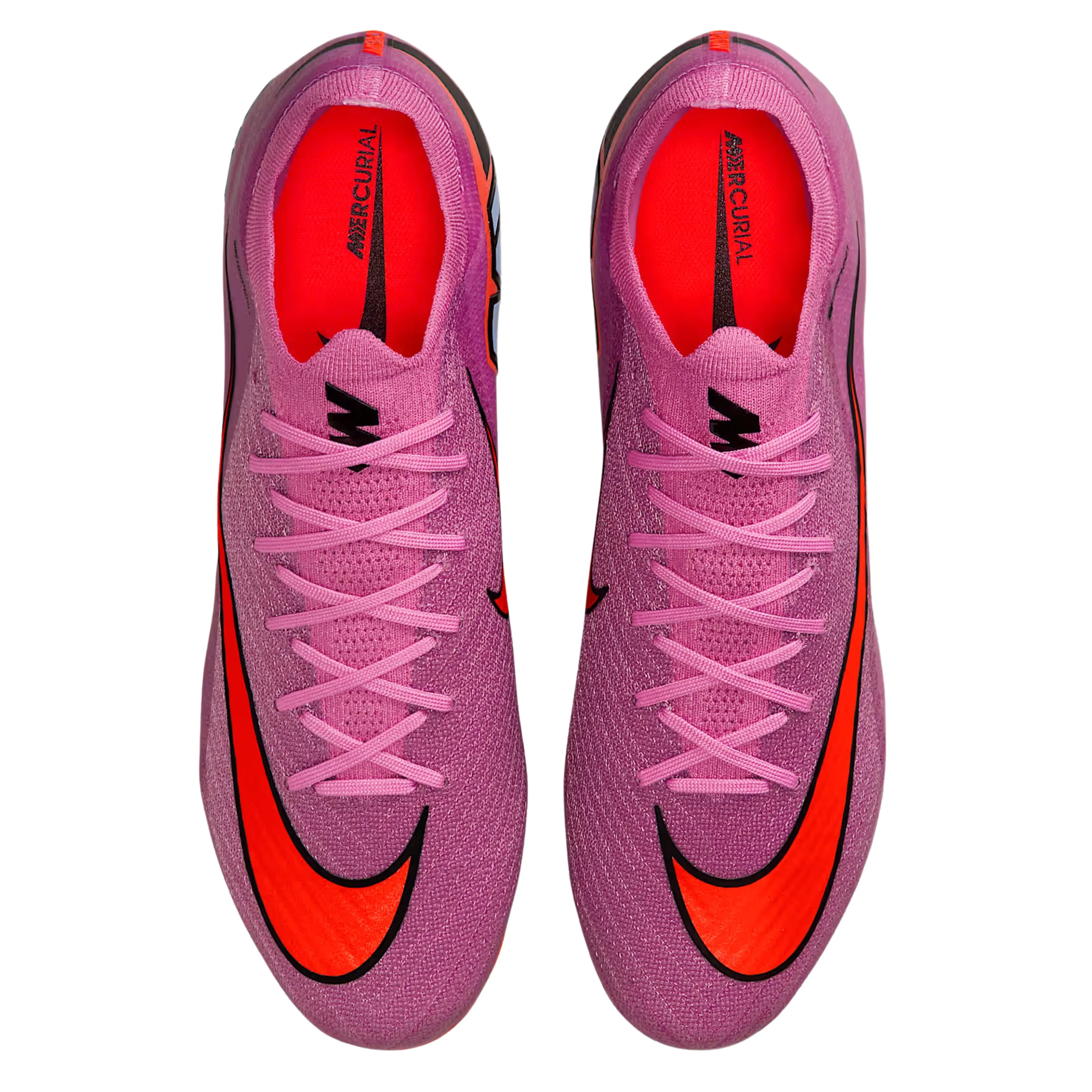 Narrow-fit kids' shoes Nike Mercurial Zoom Vapor 16 Elite Firm Ground Soccer Cleats (Magic Flamingo/Black)