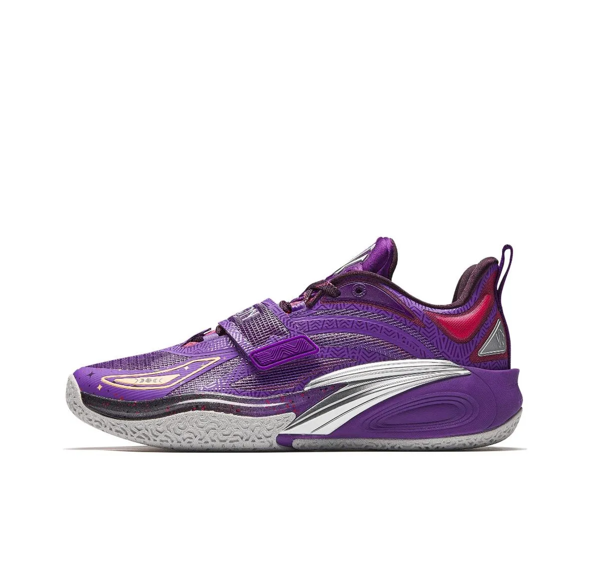 ANTA KAI 1 Moon Kid's Basketball Shoes Anti   Microbial Perforated Tongue
