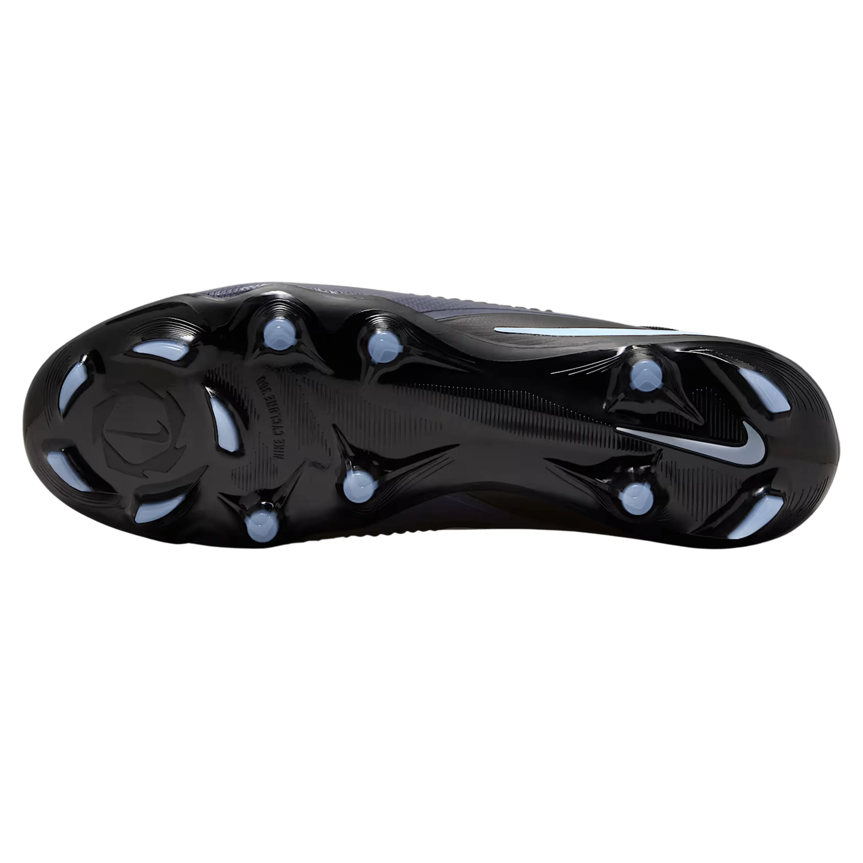Nike Phantom 6 Low Pro Firm Ground Soccer Cleats (Black/Black) Velcro kids' shoes Bow-tie kids' shoes