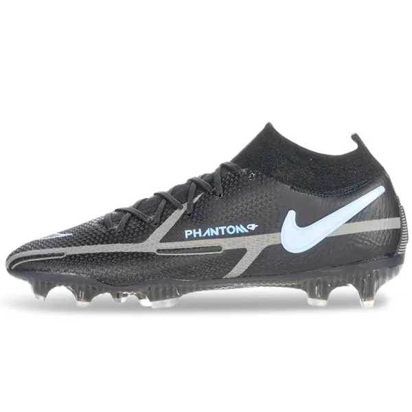 Nike Phantom GT2 Elite DF FG (Black/Iron Grey) Little ones' footgear
