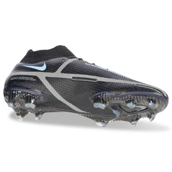 middle school sports shoes Nike Phantom GT2 Elite DF FG (Black/Iron Grey)