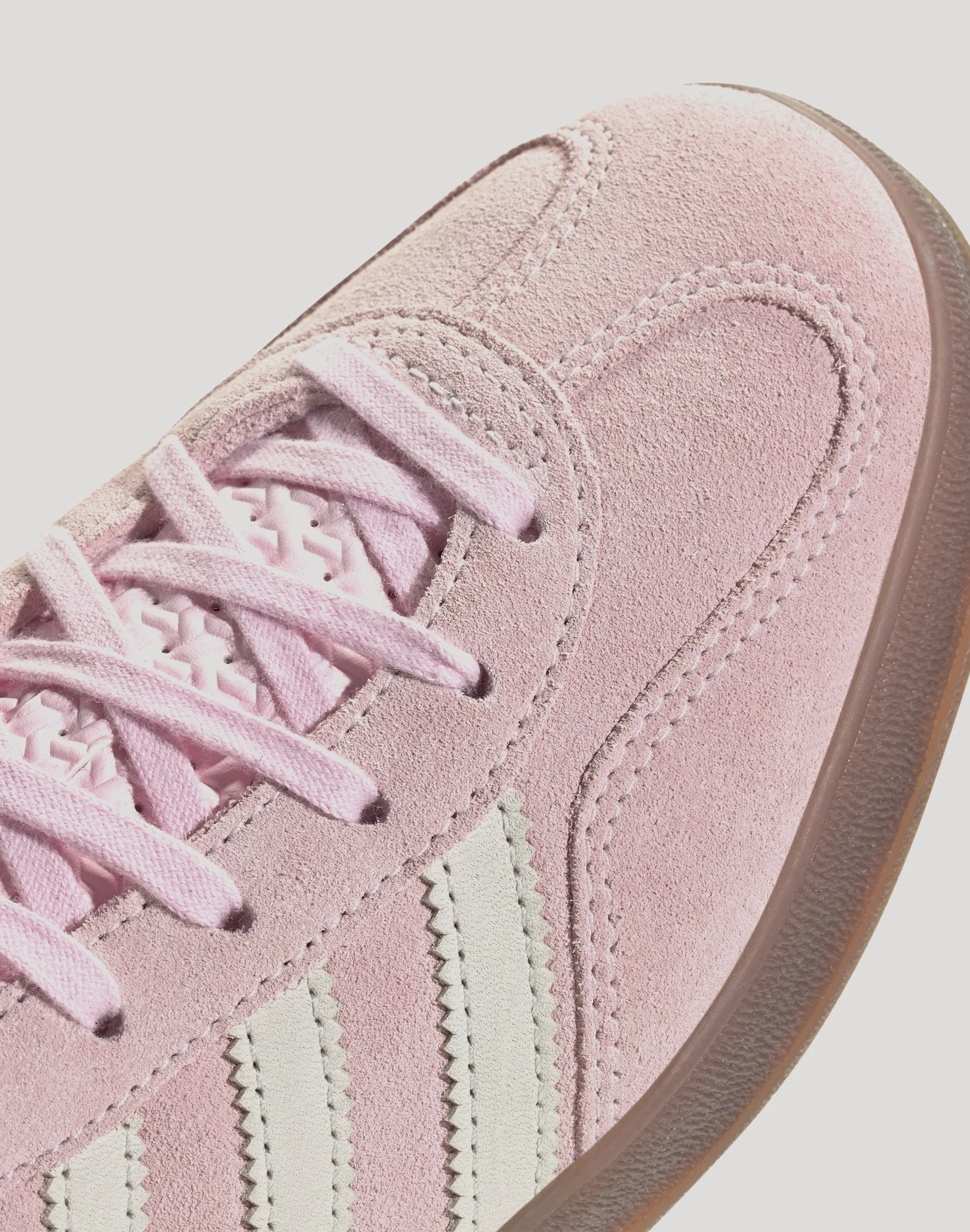 Adidas Originals Gazelle "Clear Pink/Off White/Gum" RubberSole Fit To Move