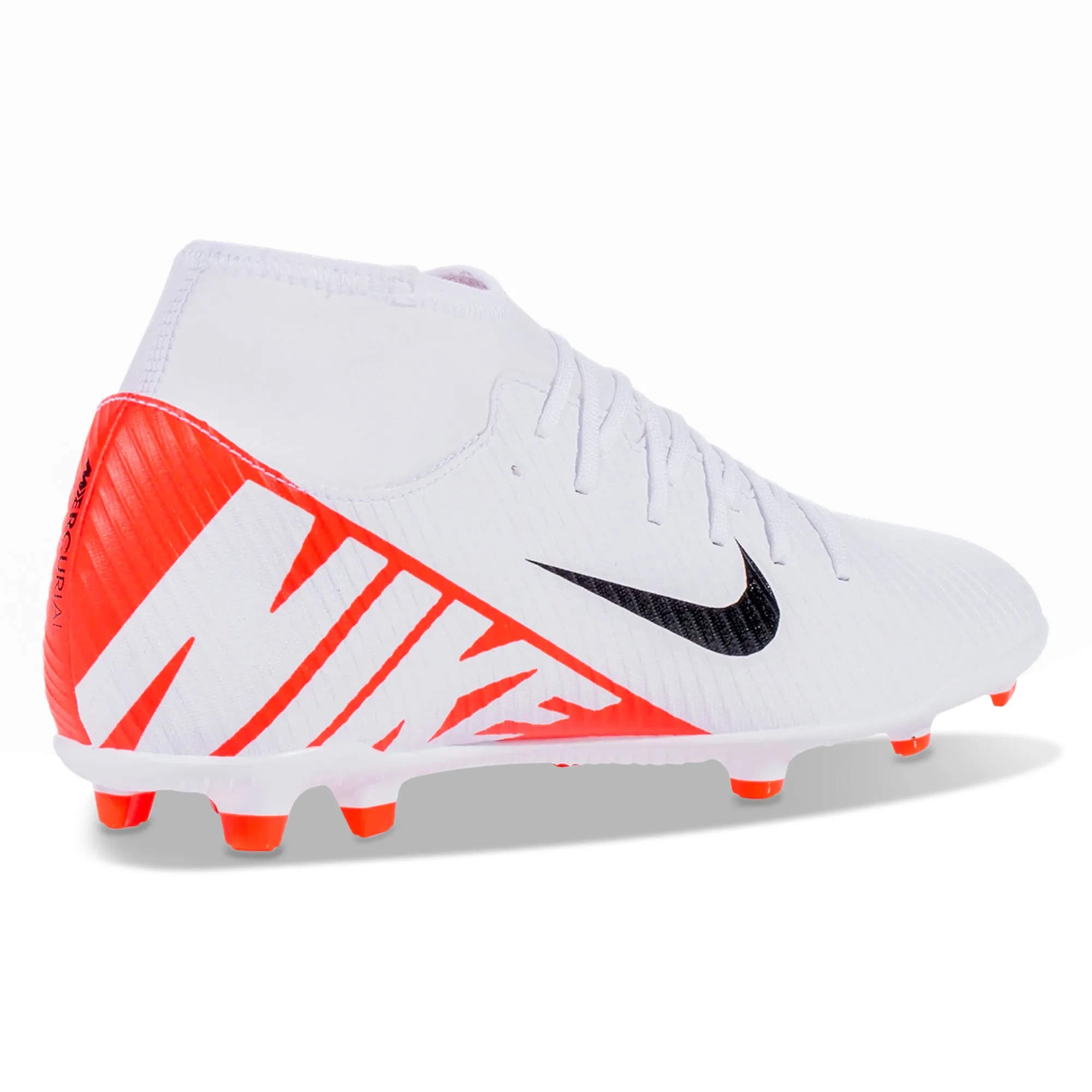 Nike Zoom Superfly 9 Club FG/MG Soccer Cleats (Bright Crimson/White-Black) sportsmanship Construction boots