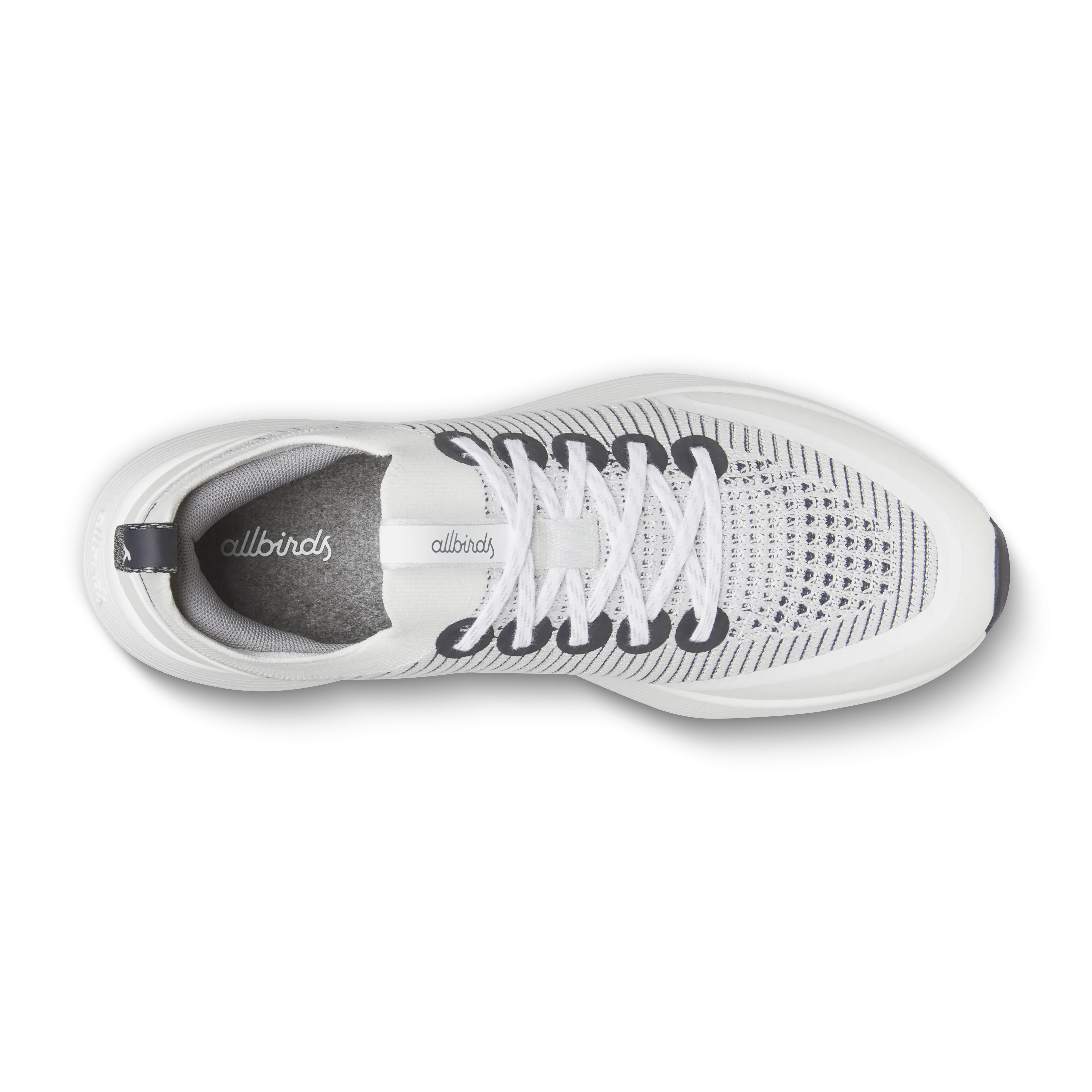 Agile Comfort View Stop Men's Strider - Blizzard/Dark Navy (Blizzard Sole)
