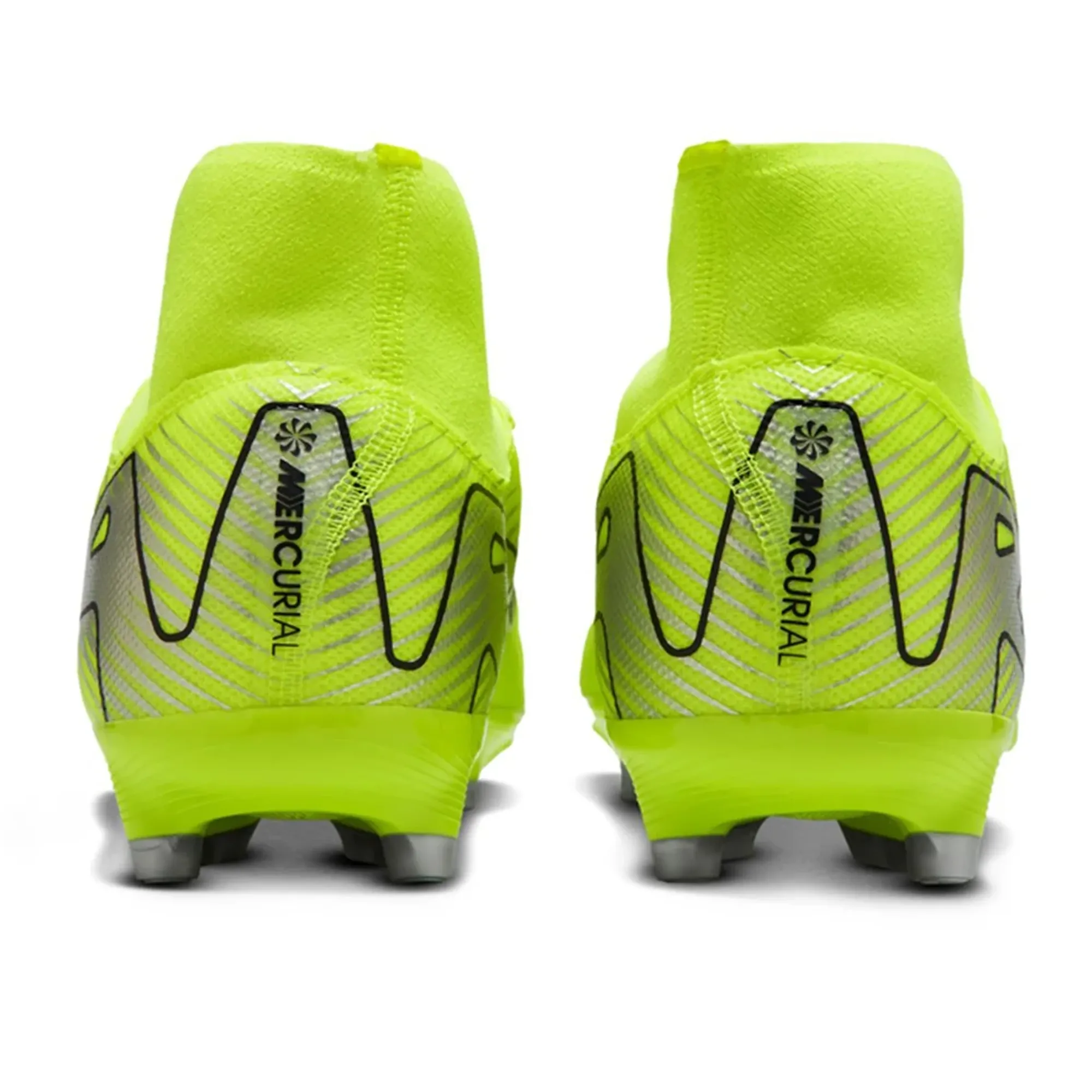 Nike Zoom Superfly 10 Academy FG/MG Soccer Cleats (Volt/Black) Comfortable Padding running activity