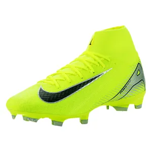 tournament Rubber Outsole Nike Zoom Superfly 10 Academy FG/MG Soccer Cleats (Volt/Black)