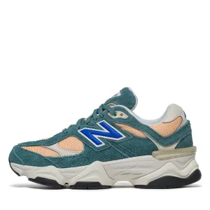 stability - focused running shoes monochromatic running shoes New Balance 9060 (GS) - New Spruce/Peach Blossom