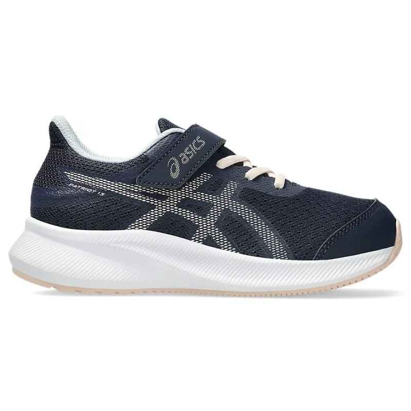 neutral support tapered running shoes ASICS Patriot 13 PS Kids Running Shoes