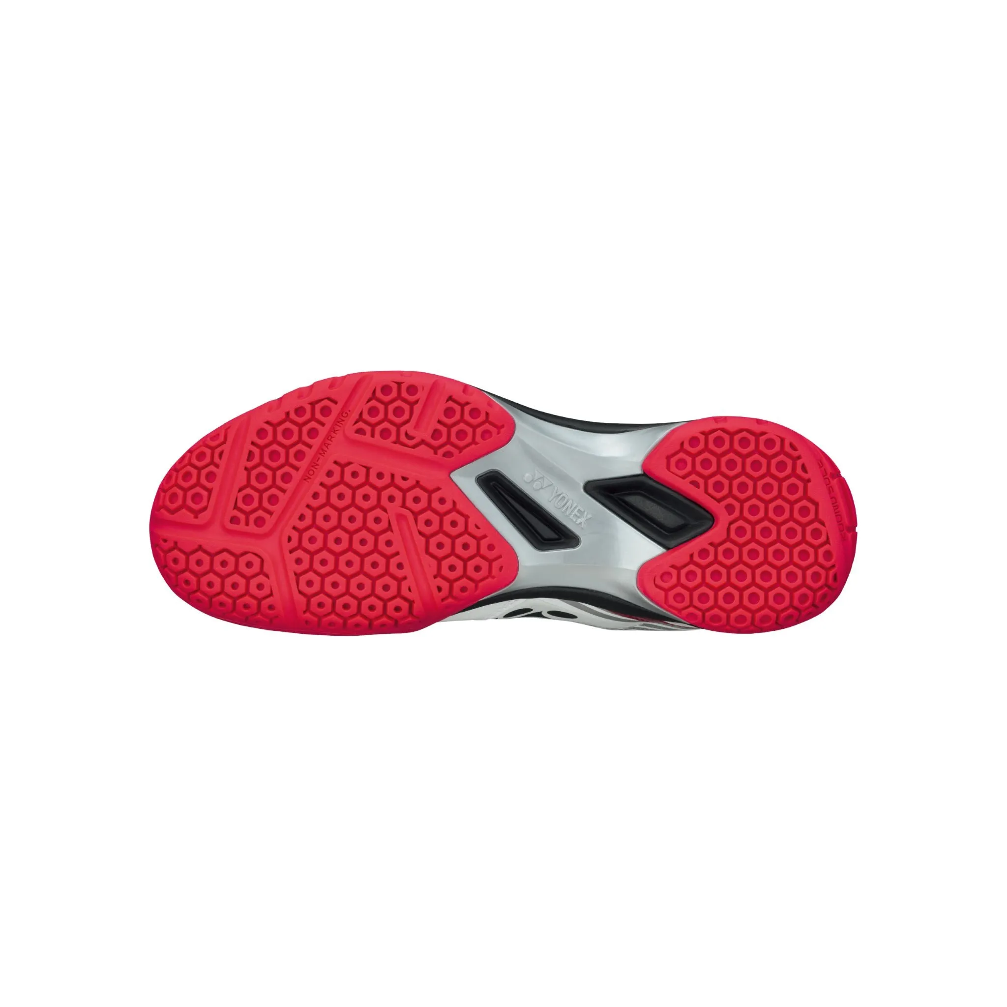 Yonex Power Cushion SHB65X3 Unisex Court Shoes [White/Red] Shock Absorbing Long Life