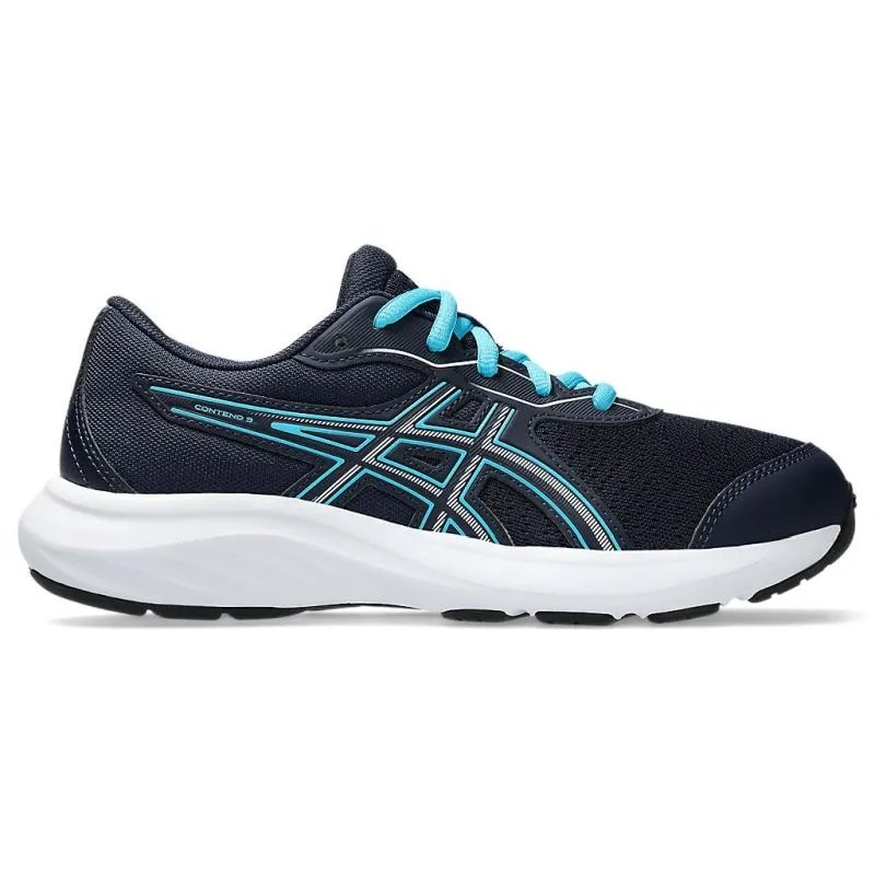 ASICS Contend 9 GS Kids Running Shoes Comfortable Foot Support amateur running option