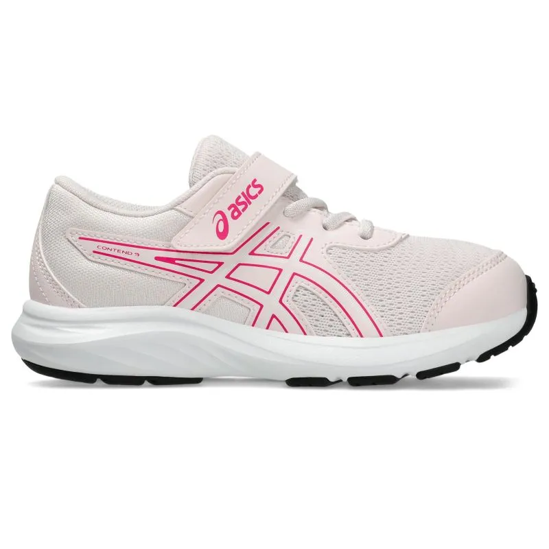 ASICS Contend 9 PS Kids Running Shoes Secure Comfort
