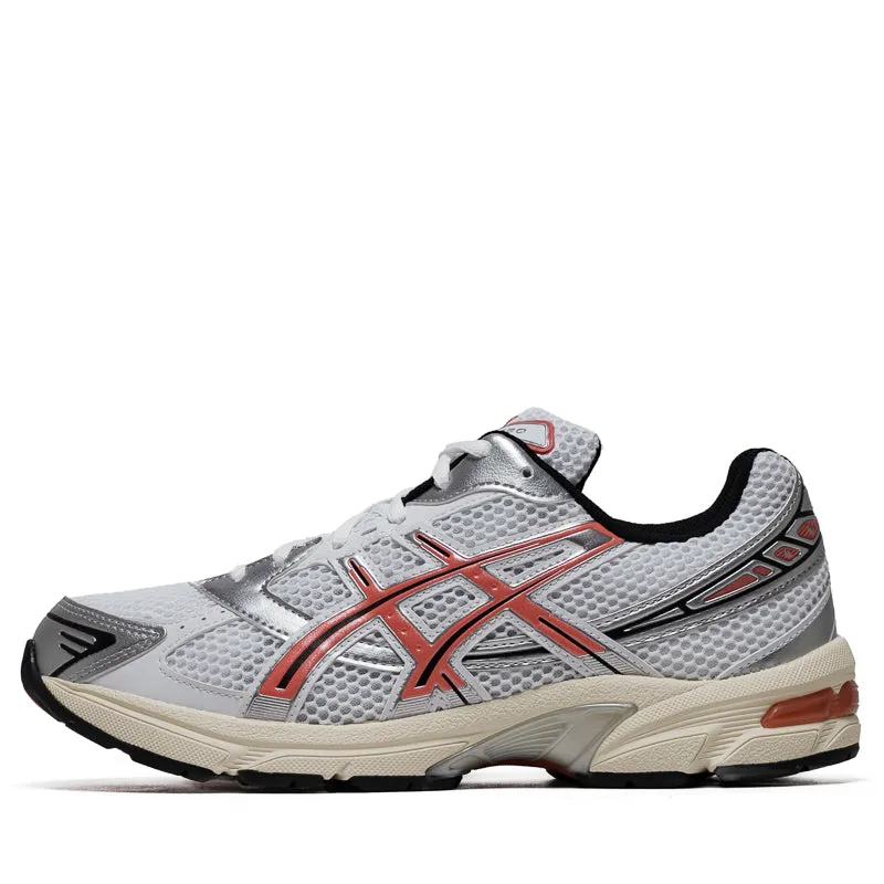 Long Wear rubber sole shoe property Asics Gel-1130 - White/Desert Red