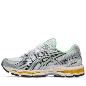 Asics Gel-Kayano 12.1 - White/Menthol breathable shoe characteristics