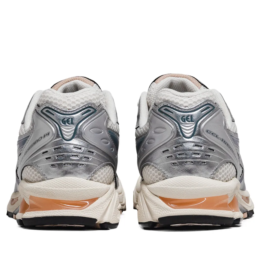 Asics Gel-Kayano 14 - Cream/Ironclad Minimalist Design rehabilitation running shoes