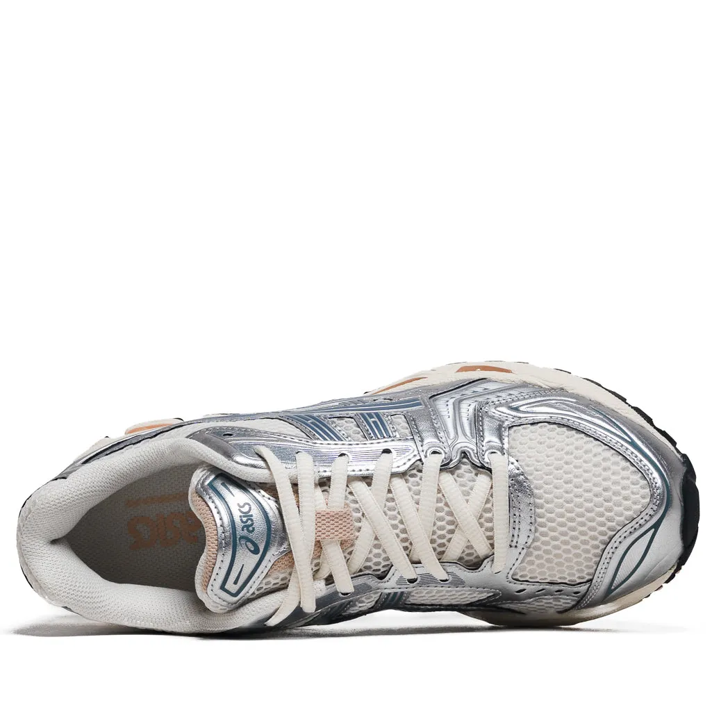traction - enhanced sole shoes instep - strap shoes Asics Gel-Kayano 14 - Cream/Ironclad