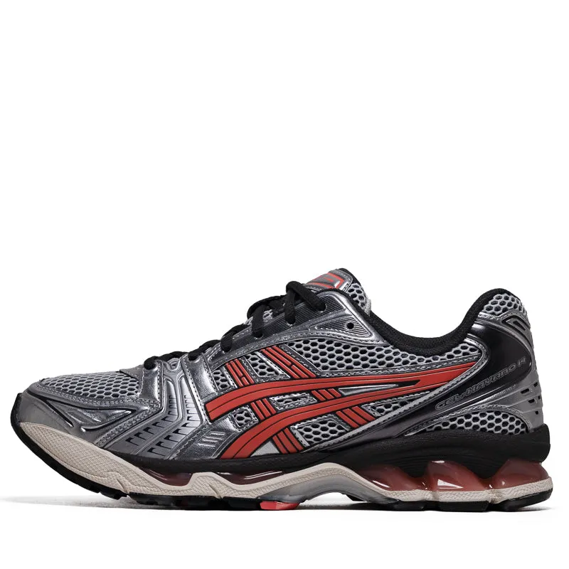 Asics Gel-Kayano 14 - White/Papaya multi - directional traction store - brand running gear