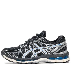 Asics Gel-Kayano 20 - Black/Pure Silver running - challenge perforated - upper shoes