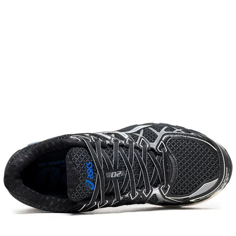 Asics Gel-Kayano 20 - Black/Pure Silver grassy shoes Bold Patterns