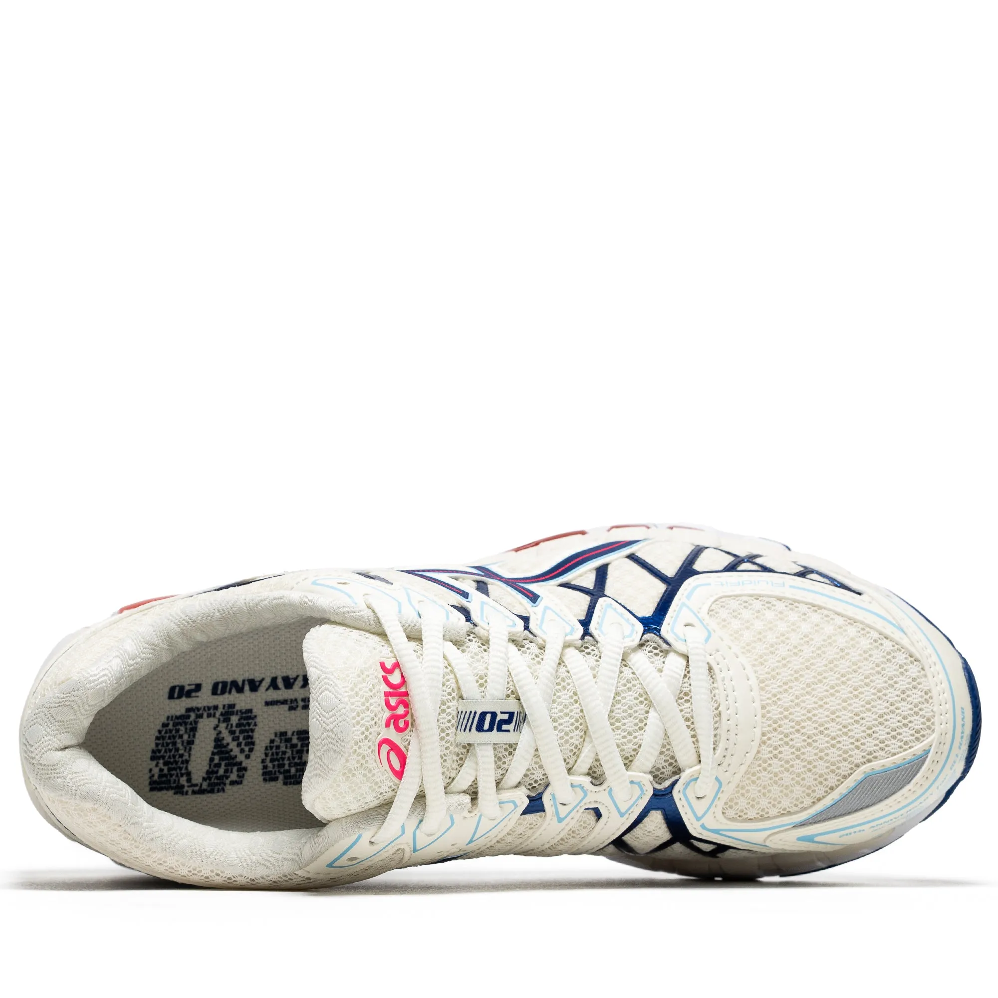 active - lifestyle Weekend Jog Asics Gel-Kayano 20 - Cream/Deep Marine
