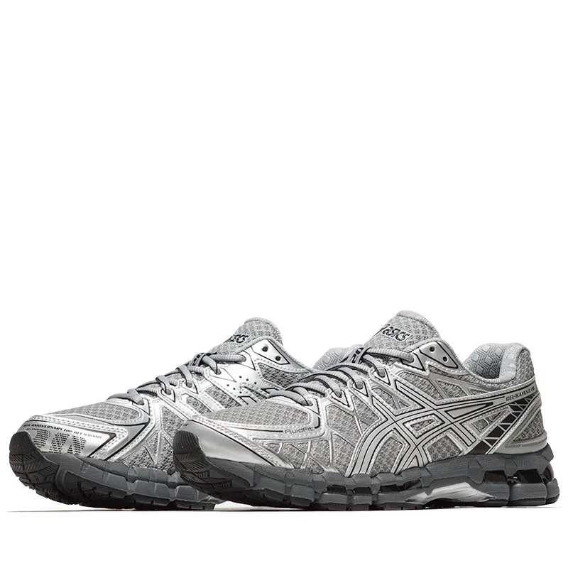 early morning run Asics Gel-Kayano 20 - Gravel/Pure Silver