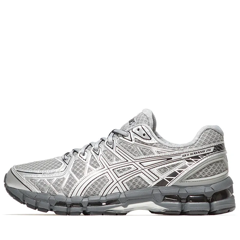 logo - beaded shoes Asics Gel-Kayano 20 - Gravel/Pure Silver