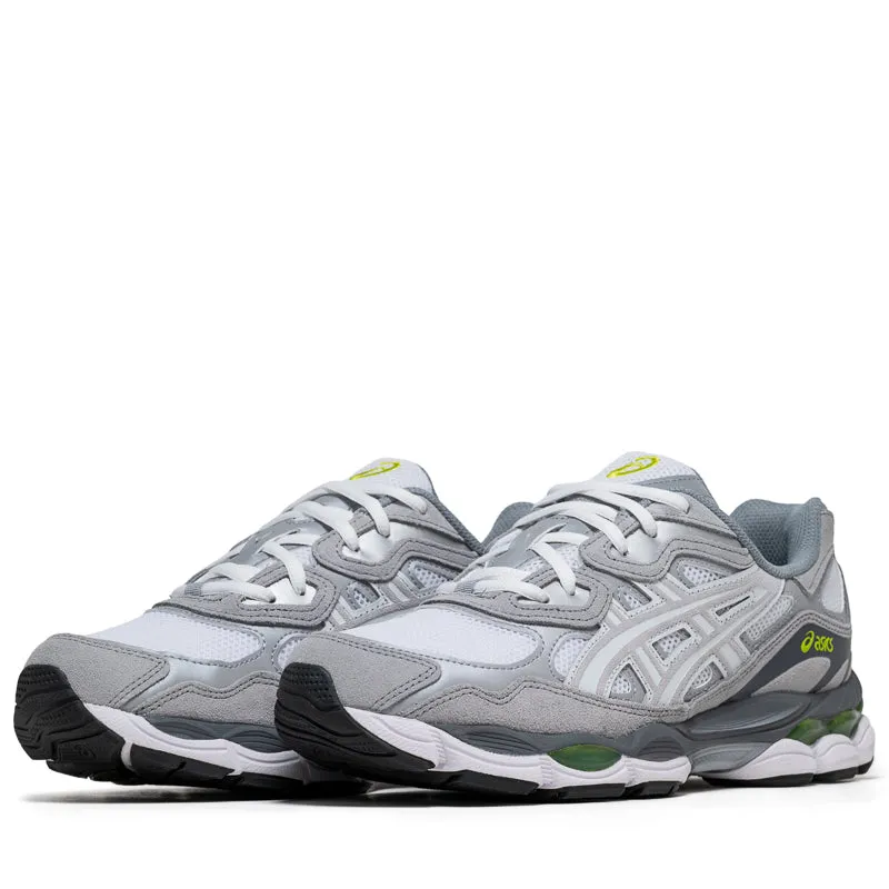 Asics Gel-NYC - White/Glacier Grey gym running shoes soccer player shoes