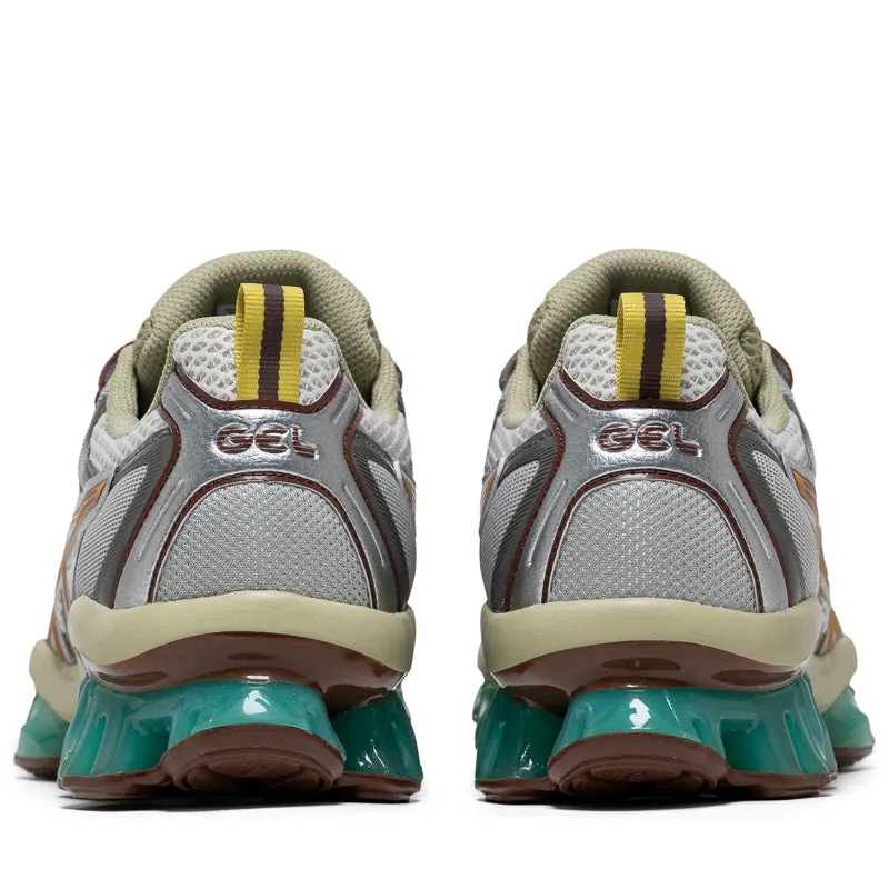 Asics Gel-Quantum Kinetic - White/Khaki recreation beginner runner shoes